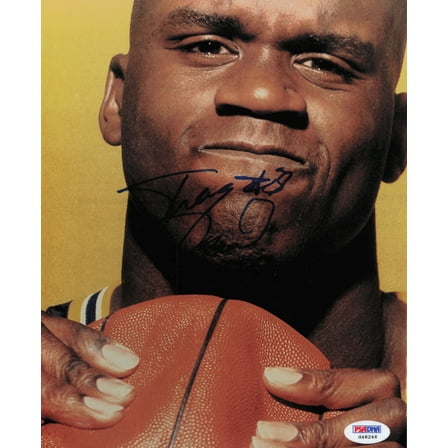 Shaquille Shaq O'Neal Autographed 8x10 Photo LSU Tigers Vintage Signature PSA/DNA #G48246
