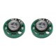 thumbnail image 3 of 0.25 W 32 Ohm Plastic 4 Magnetic Speaker with 27 mm Diameter Green + Silver, 3 of 5
