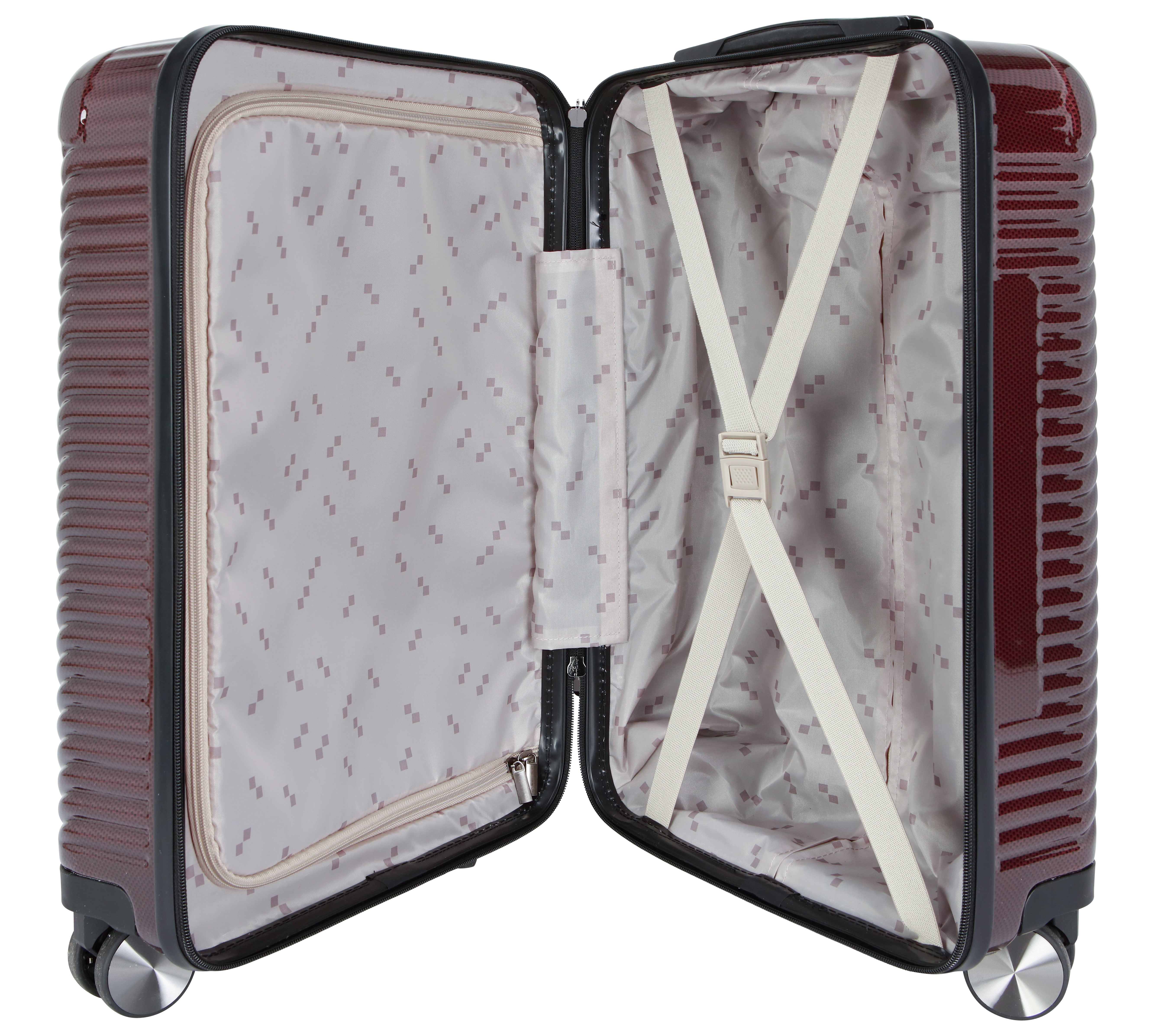 Ecotech Veer 20-inch Hardside Travel ABS Carry-on Luggage