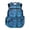 Blue Sea Turtle Pattern, variant on CHAQLIN Floral Watercolor Waterproof School Bag for High School Middle School, Large Capacity Multi Pocket 600D Polyester Kids Backpack