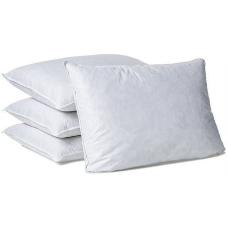 Hotel Madison Truloft Medium Firm Feather Pillow Set Of 4