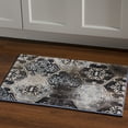 thumbnail image 4 of Linon Home Décor Jewel Area Rug Collection, Blue and Beige, 2' x 3', 4 of 8