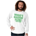 thumbnail image 4 of Worlds Greatest Farter I Mean Father Men's Long Sleeve Tee T Shirt Brisco Brands S, 4 of 6
