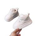 thumbnail image 5 of Kids Shoes, Girls Tennis Shoes, Kids Sneakers, Shoes for Kids, Girls Boots Toddlers Kids Fashion Leather Lace-Up Booties 2026 Fall Winter Comfortable Soft Ankle Snow Boots, White US-3.5C/EU-20, 5 of 5