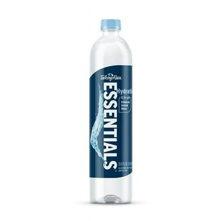 Essentials 9076304 1 Liter Talking Rain Hydration Bottled Water - Pack of 12