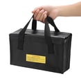 thumbnail image 4 of Fireproof Explosion-Proof Lipo Battery Safe Bag Large Space RC  Storage Carry Case Charging Batteries Storage BagsSilver, 4 of 8