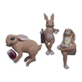 thumbnail image 2 of 3 Figuras De Conejo De Pascua Para Jardín, Balcón, Interior Y Exterior., 2 of 9