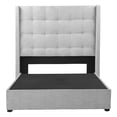 thumbnail image 2 of Box Base Cama Matrimonial + Cabecera Titan Dicasa Platinado, 2 of 8