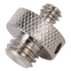 thumbnail image 4 of 1/4in To 3/8in Male Screw, Uniform Force Double Sided Male Screw Lightweight Electroplated Stainless Steel For Tripod ANGGREK Otros, 4 of 8