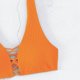 thumbnail image 4 of Gibobby Traje de Baño Sexy Bikini Nuevo Bikini de cuerpo dividido Color sólido Traje de baño sexy para mujer Traje de baño multicolor(Naranja,G), 4 of 5