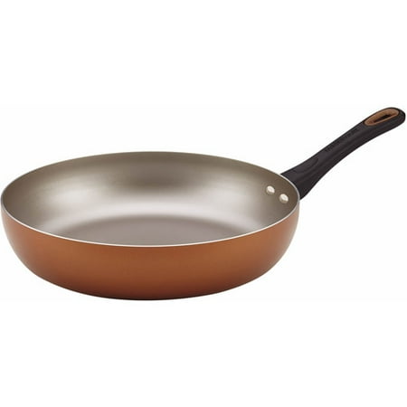 Farberware High Performance 12 Dishwasher Safe Non Stick Copper Deep Skillet Walmart Com Farberware High Performance 12 Dishwasher Safe Non Stick Copper Deep Skillet Walmart Com