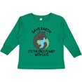 thumbnail image 3 of Inktastic Save Earth It's the Only Planet with Cats with Black Cat Boys or Girls Long Sleeve Toddler T-Shirt, 3 of 5