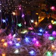 thumbnail image 2 of 1 juego de luces de cadena de estrellas Luces de estrellas de Navidad USB 50 LED 5m Luces de hadas, 2 of 3