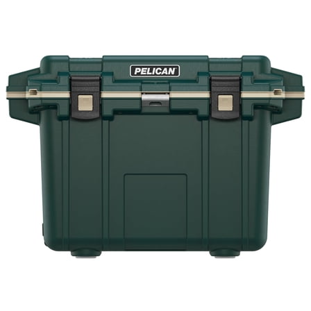 Pelican Elite 50 Quart (QT) Cooler (Hunter Green/Tan)
