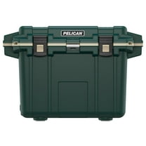 Pelican Elite 50 Quart (QT) Cooler (Hunter Green/Tan)