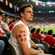 thumbnail image 4 of Tatuajes temporales de partidos de fútbol: pegatinas deportivas impermeables para la cara y el cuerpo para niños y adultos, decoraciones para animar a los aficionados en fiestas en estadios,, 4 of 6