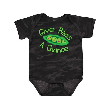 

Inktastic Give Peas a Chance. Gift Baby Boy or Baby Girl Bodysuit