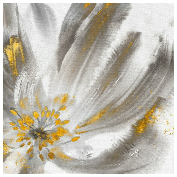 Lively IX Yellow Flower by Willowbrook Art Print