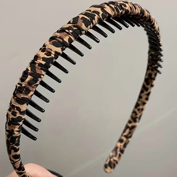 Baita Women's Anti-Slip Headband for Face Washing & Facial Masks - Stylish Hairband with Toothed Hairpin Accessories