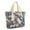 Golden Retriever, variant on Tote Bag for Women - German Shepherd with Flowers Shoulder Bag - Large Utility Work Duffle Bag with Zipper Handbag for Travel, Work, Sprots