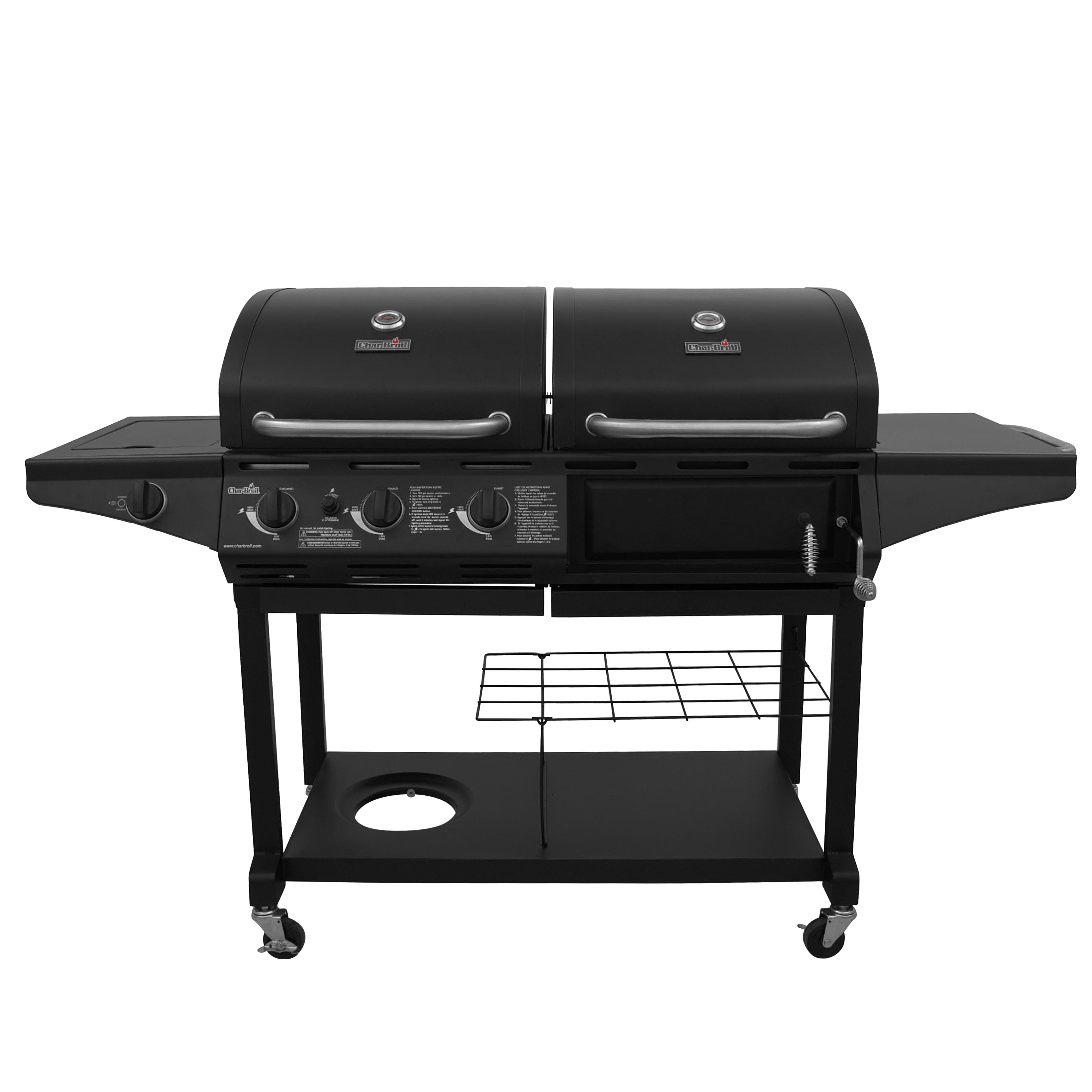 Duo Griddle and Charcoal Grill Combo 1 Bunner Blackstone BBQ Tailgate Party NEW 