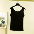 thumbnail image 7 of Staron Women's Casual Loose Sleeveless Tank Top Round Neck Solid Color Basic Comfy Relaxed Summer Shirts Tops, Black M, 7 of 7