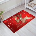 thumbnail image 1 of 60cmx40cm，Christmas Floor Mat,Christmas Decoration Rug,Bath Mat Santa Claus Rug,Christmas Pattern Non-Slip Door Mat,Christmas Print Non-Slip Floor Covering,, 1 of 5