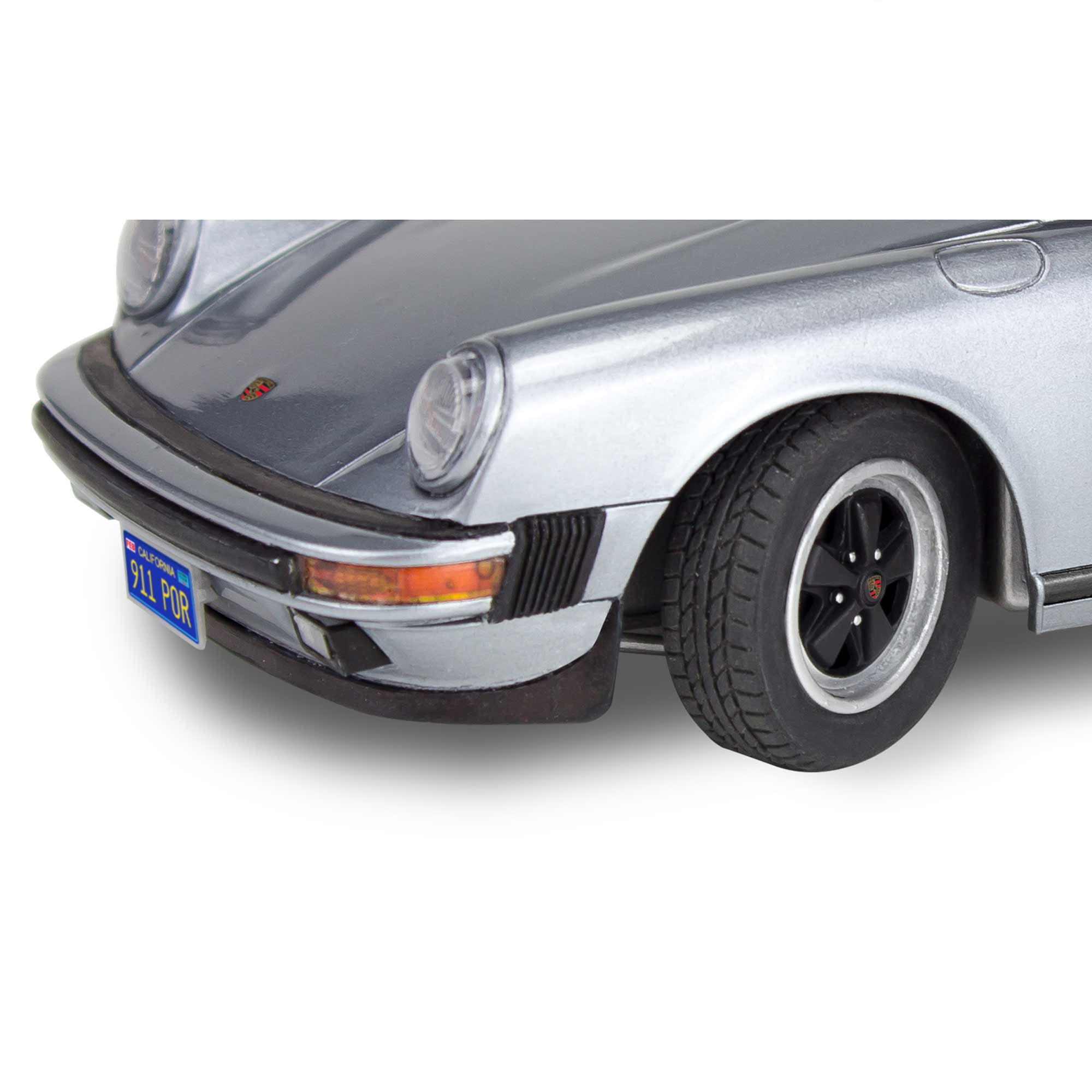 Revell 85-4521 Porsche 911 Carrera 3.2 Coupe 2N1 Model Car Kit 1:24 Scale 109-Piece Skill Level 4 Plastic Model Building Kit, Gray