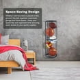 thumbnail image 3 of Tignapoo Vertical Sports Ball Organizer - Durable Metal Storage Rack for Basketball, Soccer, Volleyball, and More - Space-Saving Design for Home, Garage, or Gym Use, 3 of 6