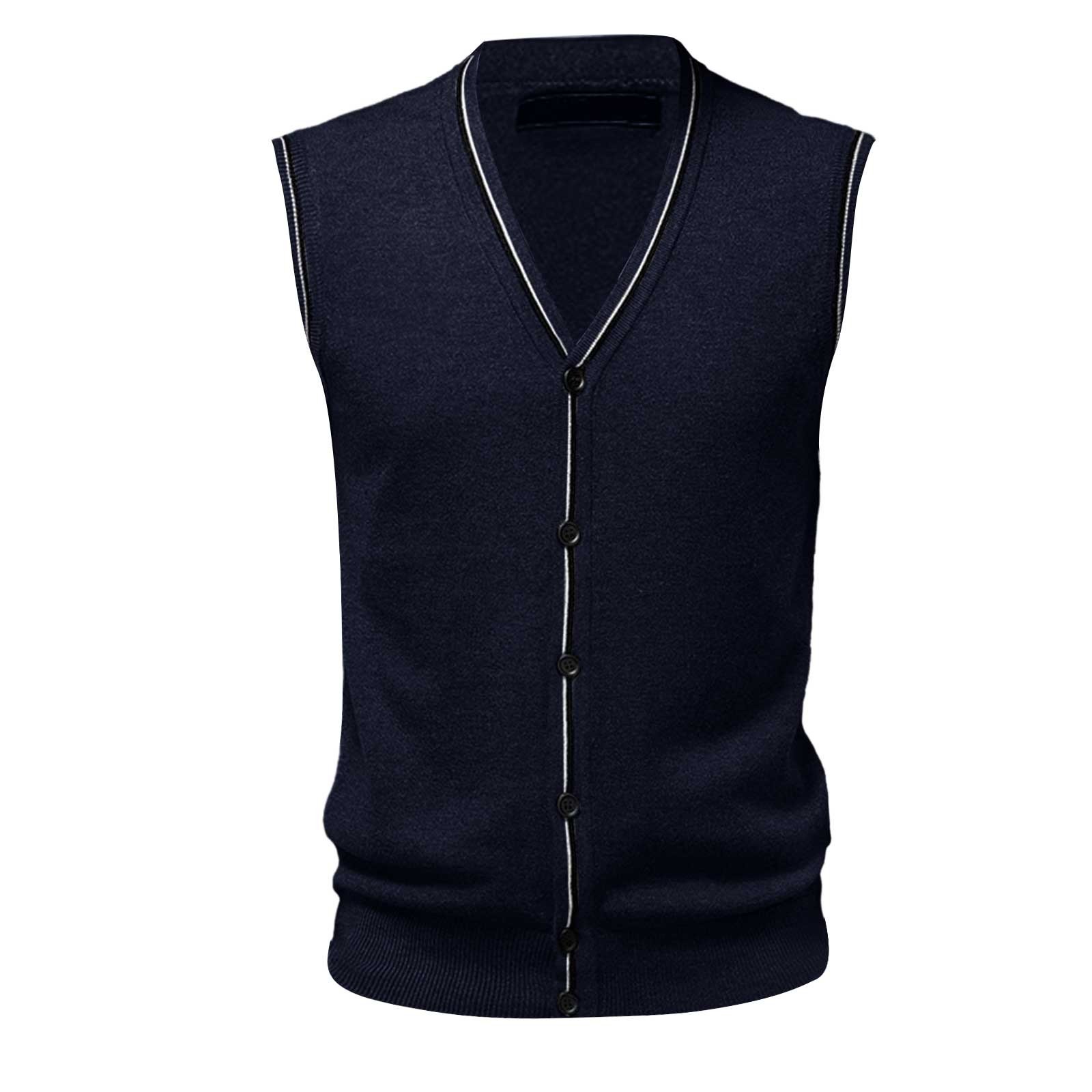 Gilet En Laine Noir Miss Rouge - Neuf Avec étiquettes, Style Caban Ouvert