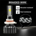 thumbnail image 6 of Infitary 9006 LED Mini Headlight Bulb for Vehicles, 2pieces, 6 of 7