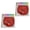 Red, variant on Pebbuoy Party Double Spiral Hanging Decorations Set of 12 Colorful Swirls for Birthdays New Year Celebrations Double Helix Pendant Party Decorations