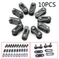 thumbnail image 5 of Allume 10pcs Bike Bicycle Single Speed Quick Chain Master Connector Joint Links Black, 5 of 5