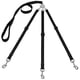 thumbnail image 2 of Nvzi 3 in 1 Pet Leads Adjustable Dog Traction Rope Nylon Traction Rope Dog Training Leash-Blcak, 2 of 4