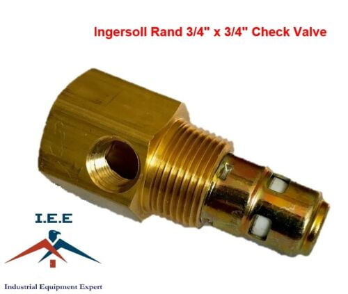 For Ingersoll Rand 1/2 Inverted Flare X 1/2 NPT Brass Air Compressor Check Valve 