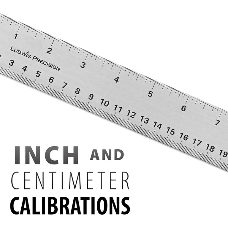 Hyper Tough 36-inch x 1-inch Aluminum Ruler 