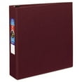 thumbnail image 2 of Heavy-Duty Non-View Binder With Durahinge And One Touch Ezd Rings, 3 Rings, 2" Capacity, 11 X 8.5, Maroon | Bundle of 5 Each, 2 of 7