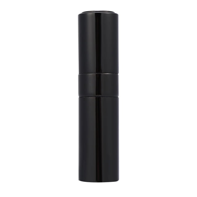 Mini Botella de Perfume de Vidrio de Aluminio Portátil, Atomizador de perfume, Herramienta Cosmética de Vije, 8ml, color negro