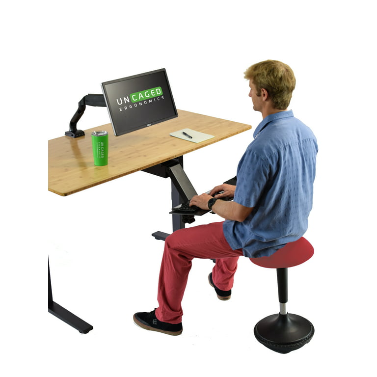  Wobble Stool Standing Desk Stool - tall office chair for  standing desk chair wobble stools for classroom seating adhd chair height  adjustable stool 23-33 Active stool for standing desk wobble chairs 