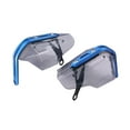 thumbnail image 2 of jiaping 2x Handlebar Wind Deflector Universal Wind Motorbike Hand Protector Brown and Blue, 2 of 9