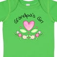 thumbnail image 4 of Inktastic Grandpa's Girl Heart Flowers Girls Baby Bodysuit, 4 of 5
