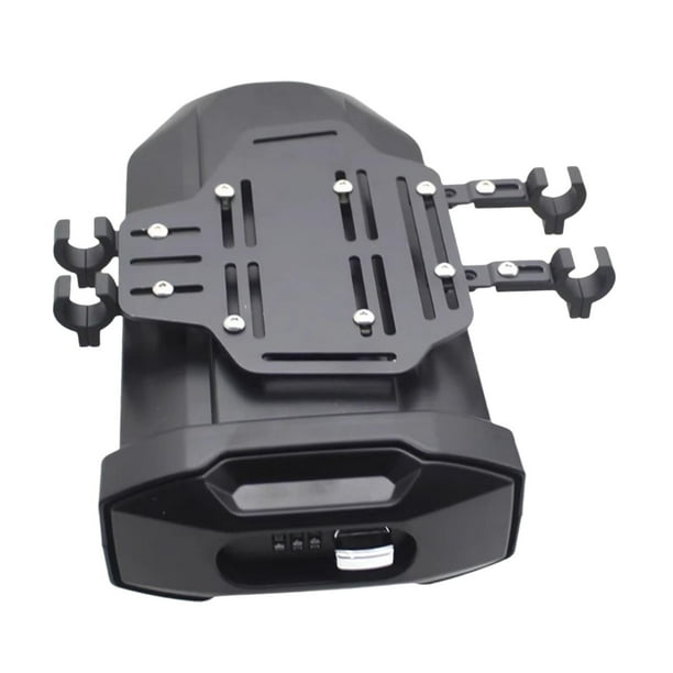 Caja lateral para motocicleta,Caja de almacenamiento para motocicletas de 3,8 l Suministros para motocicletas,Caja de herramientas interior para motocicleta Fácil de instalar 650MT,Caja de