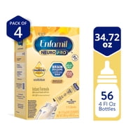 Enfamil NeuroPro Powder Baby Formula, MFGM* 5-Year Benefit, Exclusive HuMO6 Immune Blend, 17.6 g, 56 Sachets