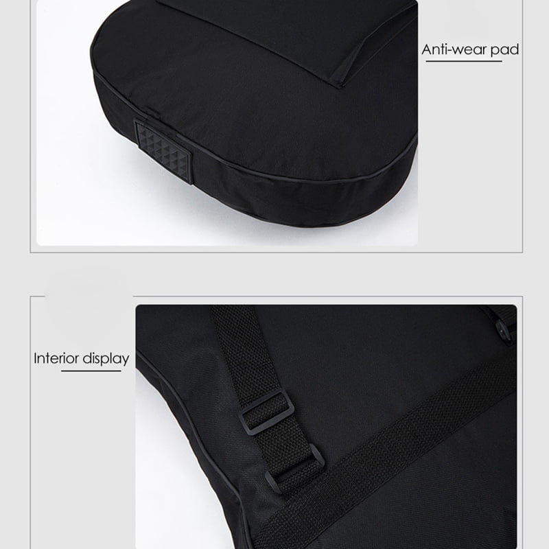 Electric Guitar Bag Gig Bag Backpack Padded Soft Case 5mm Padding Waterproof Backpack