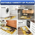 thumbnail image 6 of DragonBtu Kitchen Mat Cushioned Anti Fatigue Rug Orange Cute Guinea Pigs 15.7"x29.5" Waterproof, Non Slip, Comfort Desk/Floor Mats for House Sink, 6 of 6