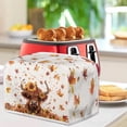 thumbnail image 3 of SEANATIVE Sunflower Cow 2 Slice Toaster Dust Cover Bread Toaster Oven Dustproof Cover Kitchen Bakeware Protector Thanksgiving Maple Leaf Dustproof Fingerprint Protection Gift for Women Happy Fall, 3 of 7