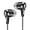 Black, variant on Wired Earbuds Gaming with HD Clarity with 3 Light Modes Noise Isolating In-Ear Headset Must-Have Accessory White Robust Granite Version Dynamic Pulse Edition White