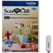 Brother ScanNCut USB No. 4 3D Paper Craft Pattern Collection