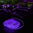 thumbnail image 1 of Car Decorative Light Strip,Akoozn Interior Lighting Cigar Lighter Drive Auto LED EL Cold Lamp Modification Parts 4 Meters, 1 of 8