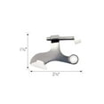 thumbnail image 2 of Design House Hollow Core 10-Pack Adjustable Hinge Pin Door Stop Wall Protector with Rubber Tips, Satin Nickel, 2 of 6